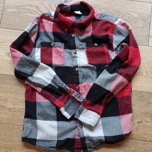 Boys flannel shirt Gymboree size 10-12